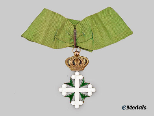 italy,_kingdom._an_order_of_st._lazarus_and_st._maurice,_commander_in_gold,_c.1900___m_n_c4118