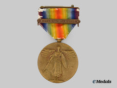 United States. A World War I Victory Medal with One Clasp