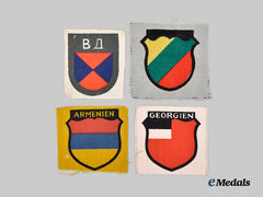 Germany, Wehrmacht. A Lot of Eastern Volunteer Sleeve Insignia