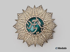Tunisia, French Protectorate. An Order Of Glory (Nichan Iftikhar), I Class Breast Star, By Arthus Bertrand, C. 1950s