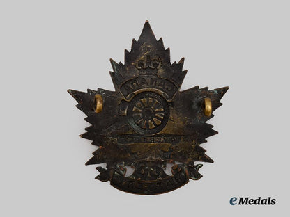 canada,_c_e_f._a_rare_first_world_war56_th(_guelph)_overseas_field_battery_cap_badge___m_n_c4162