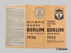 Germany, Third Reich. A 1935 English-Language Berlin City Map, by the Berliner Verkehrsverein