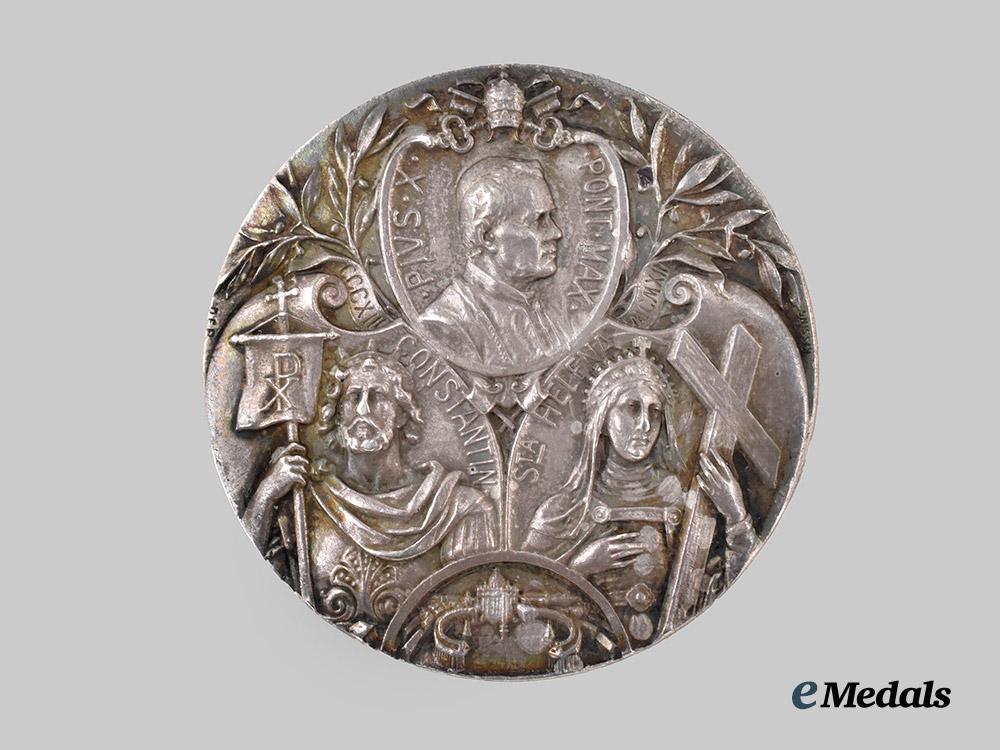 vatican,_holy_see._a_pope_pius_x_constantine1912_st._helen_medal___m_n_c4230