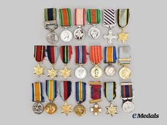 International. A Lot of Canadian and British Miniature Military Medals, Awards, and Decorations
