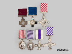 United Kingdom. A Lot of Seven Collector’s Copies of Prestigious Military Medals and Awards