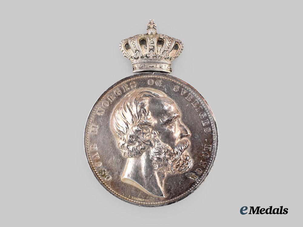 norway,_kingdom._a_medal_for_heroic_deeds,_type_i,_c.1885___m_n_c4251