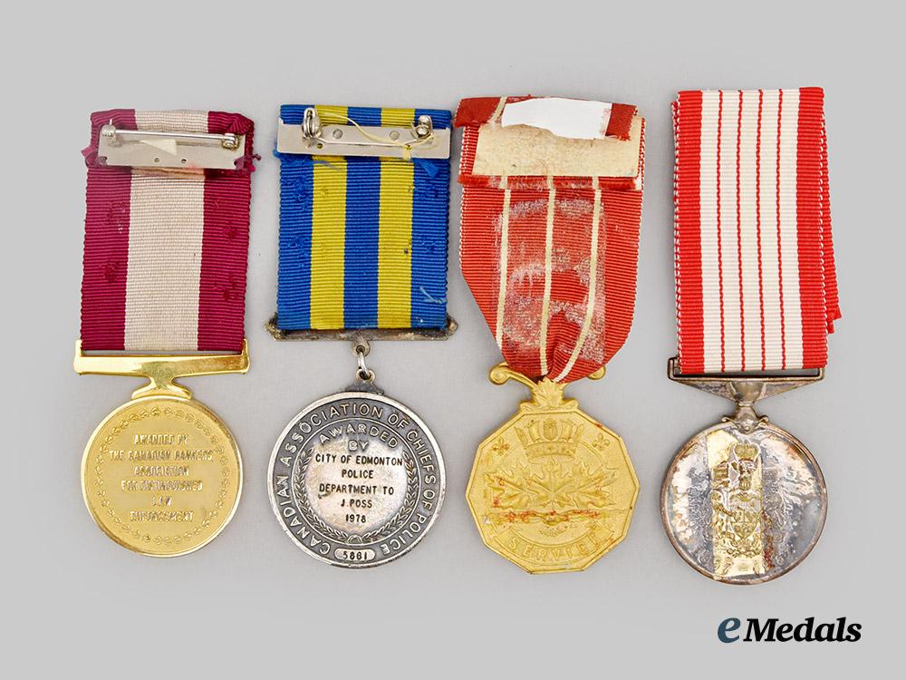 canada,_commonwealth._a_lot_of_four_military&_police_commemorative_medals&_decorations___m_n_c4257