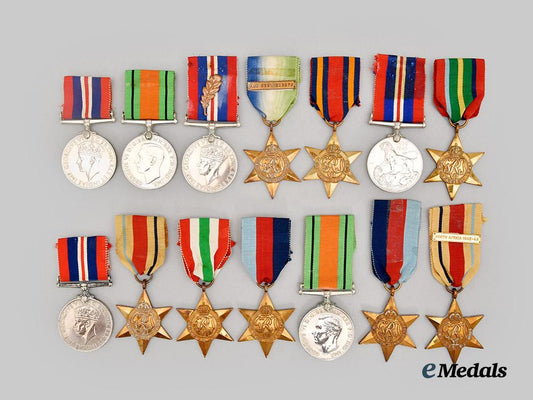 united_kingdom._a_lot_of_fourteen_second_war_campaign&_commemorative_medals_and_awards___m_n_c4262