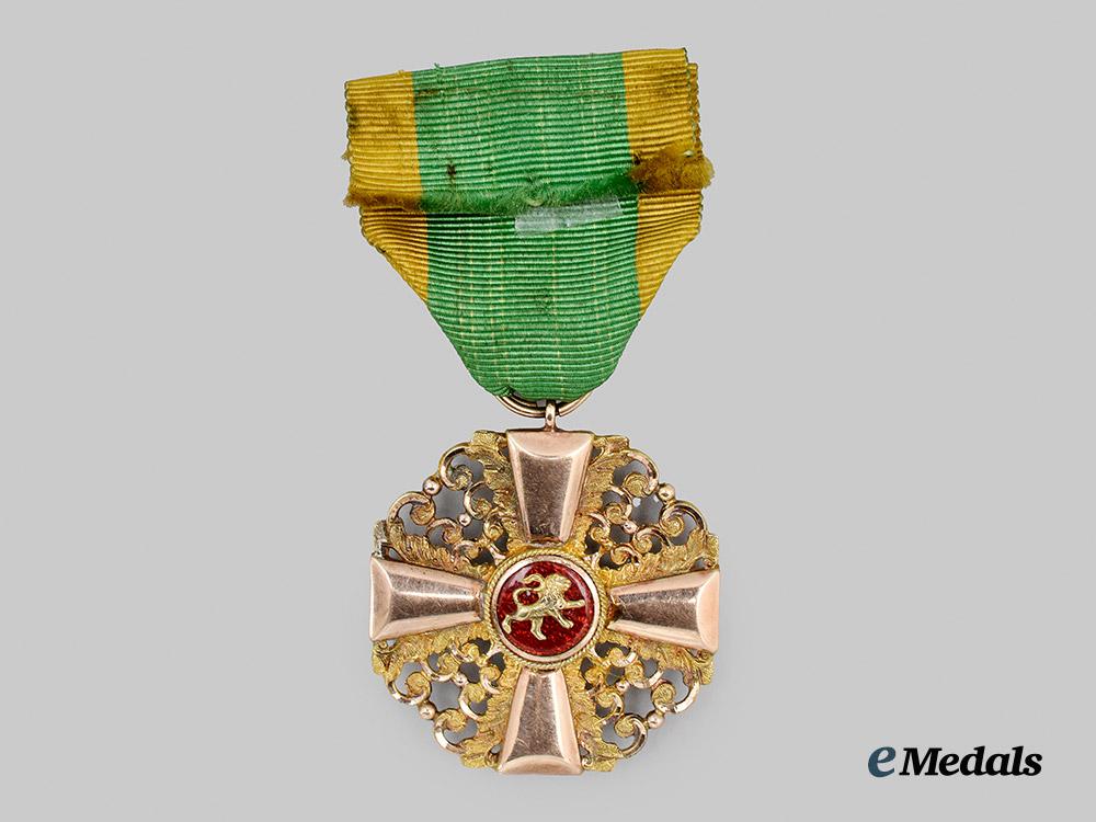 baden,_grand_duchy._an_order_of_the_zähringer_lion,_i_class_knight’s_cross_in_gold___m_n_c4272-_recovered