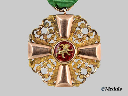 baden,_grand_duchy._an_order_of_the_zähringer_lion,_i_class_knight’s_cross_in_gold___m_n_c4273-_recovered