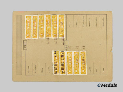 germany,_third_reich._a_mixed_lot_of_labour_organization_membership_booklets_for_german_and_foreign_labourers___m_n_c4436