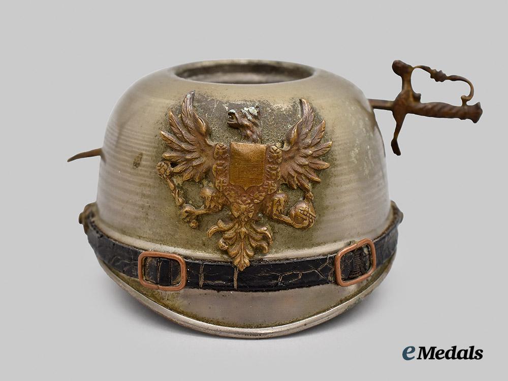 german,_imperial._a_picklehaube_helmet_inkwell___m_n_c4439