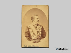 Serbia, Kingdom. A Studio Photograph of King Milan Obrenović of Serbia