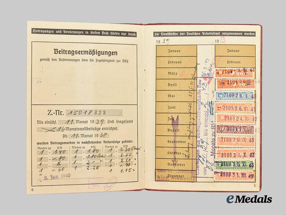 germany,_third_reich._a_mixed_lot_of_labour_organization_membership_booklets_for_german_and_foreign_labourers___m_n_c4454