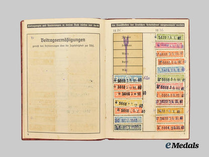 germany,_third_reich._a_mixed_lot_of_labour_organization_membership_booklets_for_german_and_foreign_labourers___m_n_c4461