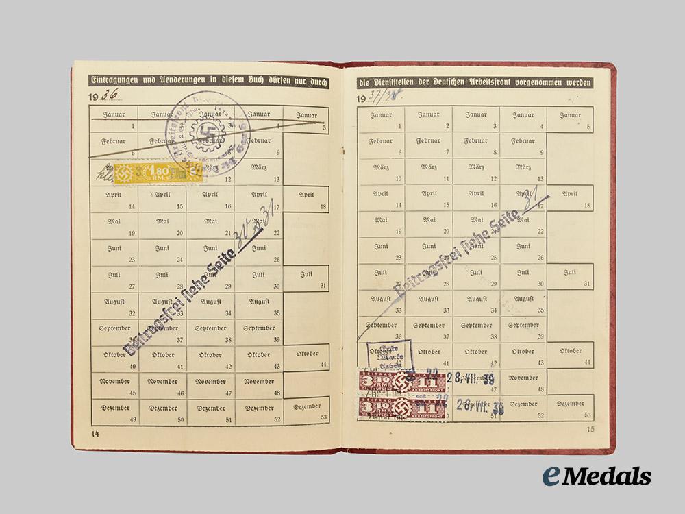 germany,_third_reich._a_mixed_lot_of_labour_organization_membership_booklets_for_german_and_foreign_labourers___m_n_c4470