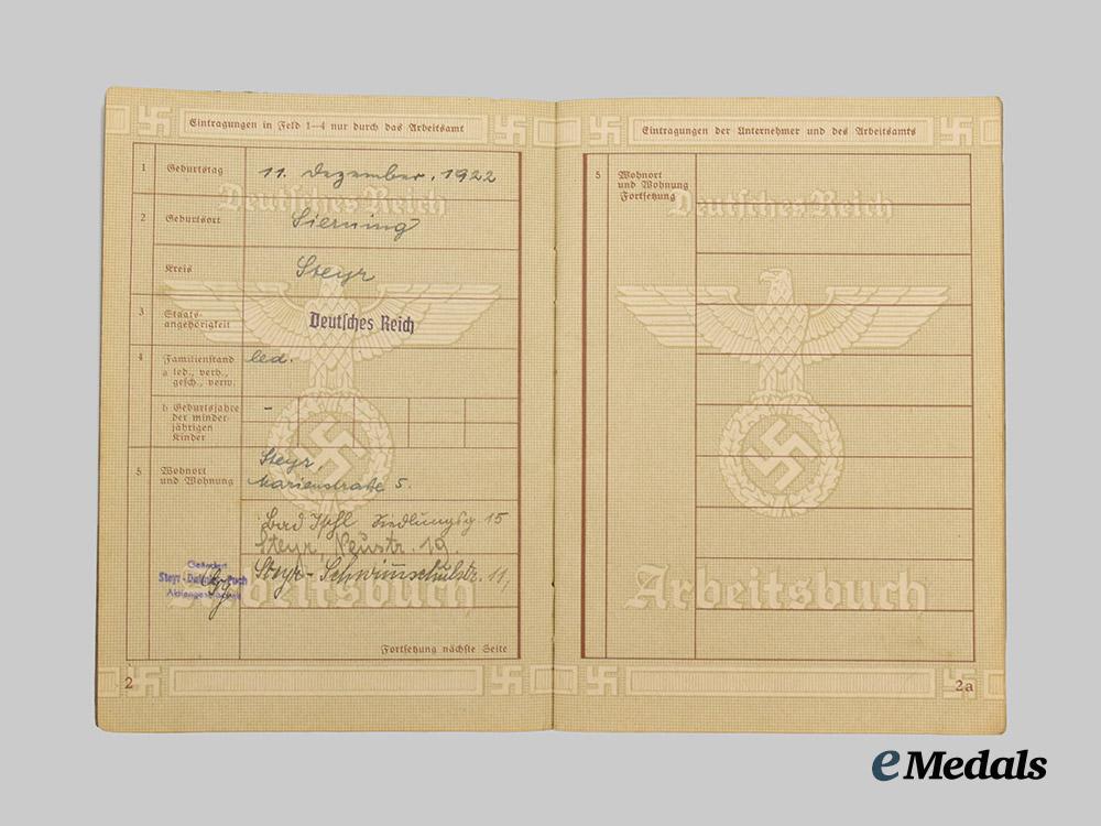 germany,_third_reich._a_mixed_lot_of_arbeitsbücher___m_n_c4476