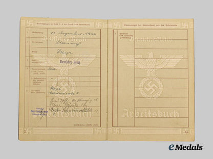 germany,_third_reich._a_mixed_lot_of_arbeitsbücher___m_n_c4476