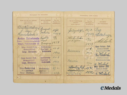 germany,_third_reich._a_mixed_lot_of_arbeitsbücher___m_n_c4478