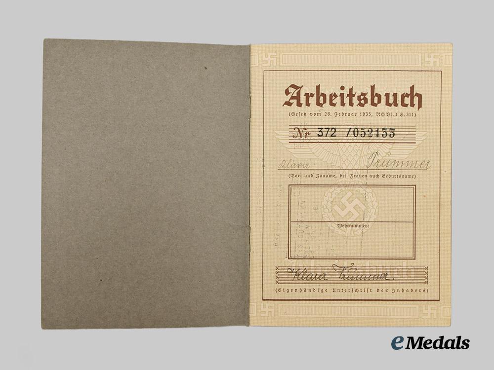 germany,_third_reich._a_mixed_lot_of_arbeitsbücher___m_n_c4499