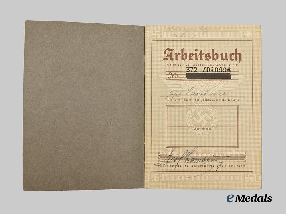 germany,_third_reich._a_mixed_lot_of_arbeitsbücher___m_n_c4503