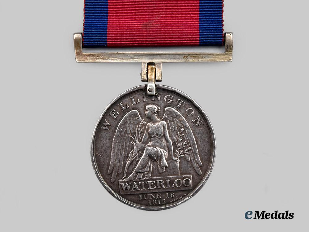 united_kingdom._an1815_battle_of_waterloo_medal_to_private_peter_jones_of_the23rd_regiment_of_foot,_royal_welsh_fusiliers___m_n_c4503
