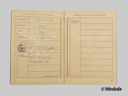 germany,_third_reich._a_mixed_lot_of_arbeitsbücher___m_n_c4504
