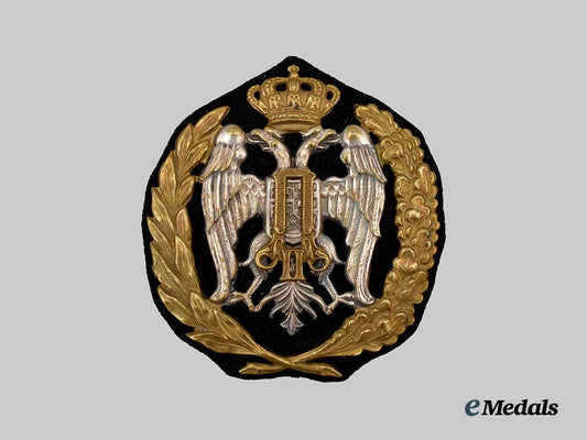 yugoslavia,_kingdom._an_army_officer’s_cap_badge,_c.1940___m_n_c4521
