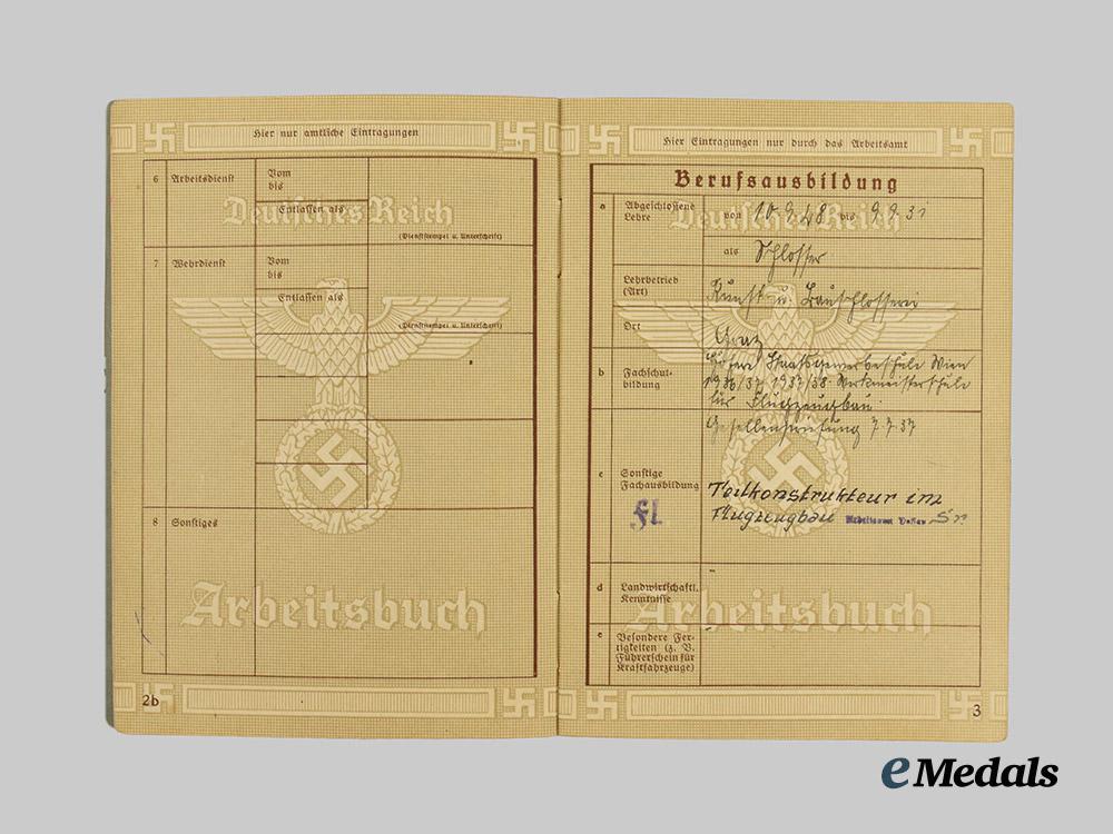 germany,_third_reich._a_mixed_lot_of_arbeitsbücher___m_n_c4531