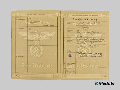 germany,_third_reich._a_mixed_lot_of_arbeitsbücher___m_n_c4531