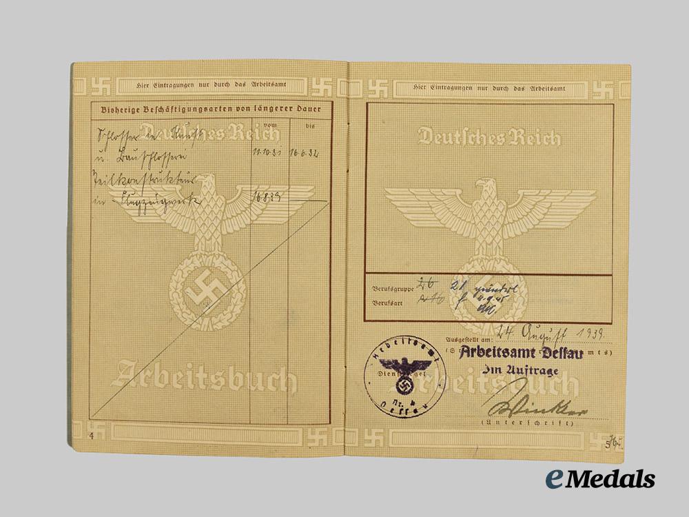 germany,_third_reich._a_mixed_lot_of_arbeitsbücher___m_n_c4532