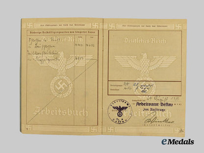 germany,_third_reich._a_mixed_lot_of_arbeitsbücher___m_n_c4532