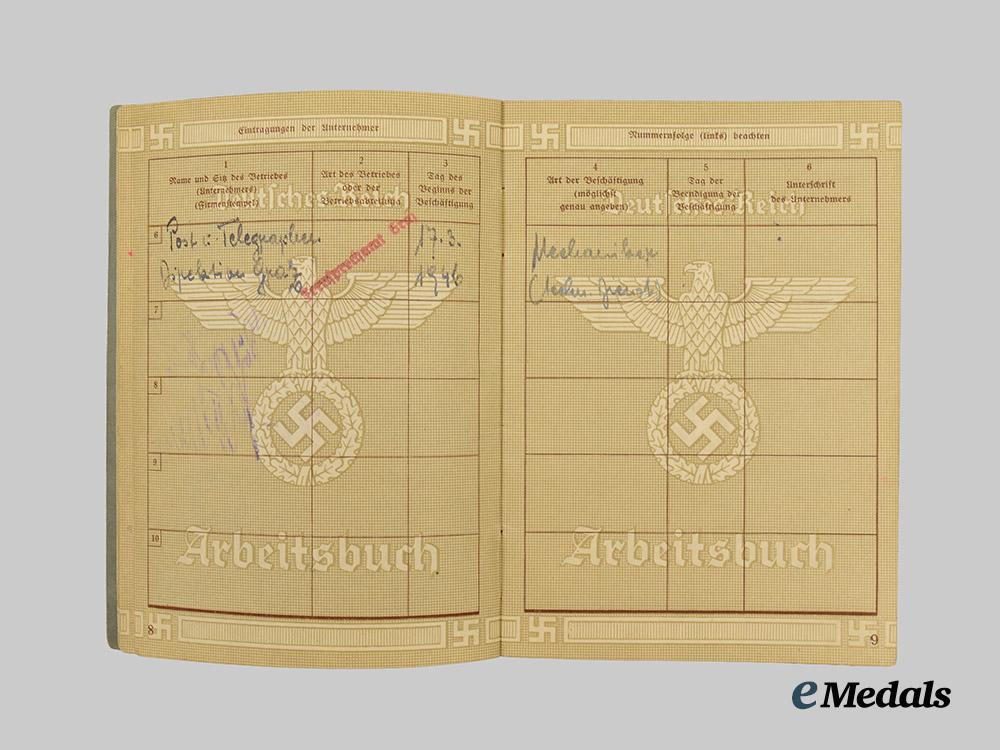 germany,_third_reich._a_mixed_lot_of_arbeitsbücher___m_n_c4534