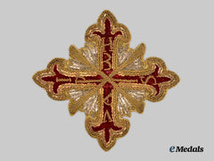 Italy, Monarchy. A Constantinian Order of St. George, Grand Cross Breast Star (Embroidered), c. 1850