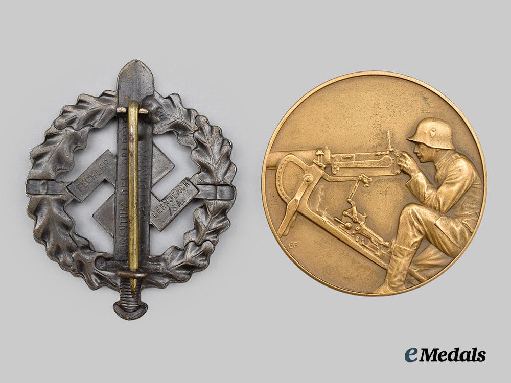 germany,_third_reich._a_bronze_grade_s_a_sports_badge_and_a_cased_machine-_gun_marksmanship_award___m_n_c4548