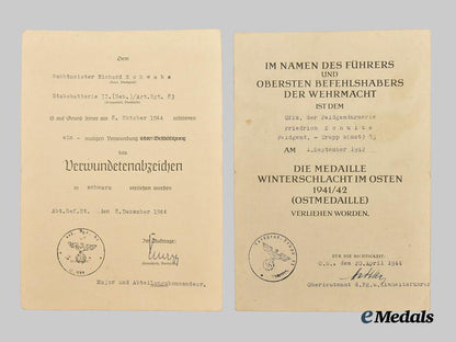 germany,_heer._a_mixed_lot_of_award_documents_for_eastern_front_artillery_and_feldgendarmerie_service___m_n_c4560