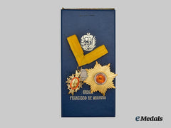 Venezuela, Republic. An Order of Francisco de Miranda, II Class Set in Case, c.1970