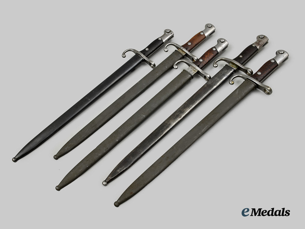 Bayonet Roma Argentina, Republic. A Lot of M1909 Bayonets, German-Made, by Weyersbe ...