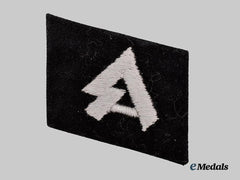 Germany, SS. A Mint 18th SS Volunteer Panzergrenadier Division Horst Wessel Collar Tab, Dachau Variant