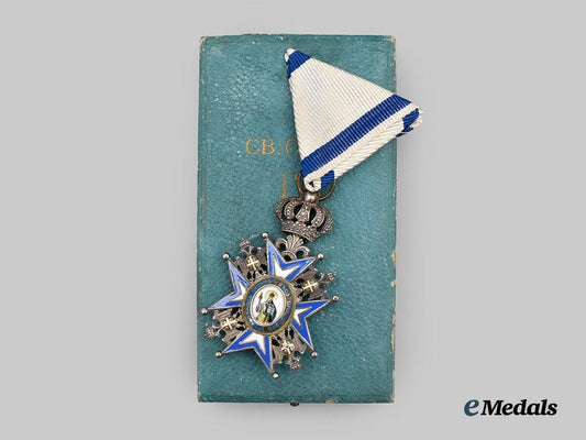 serbia,_kingdom._an_order_of_st._sava,_i_v_class_by_huguenin_freres___m_n_c4627