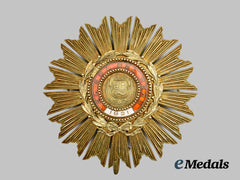 Peru, An Order of the Peruvian Sun Breast Star, by Le Maitre