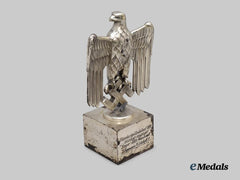 Germany, Heer. A 1938 Cross Country Run Victor’s Trophy to Unteroffizier Neubert, Pionier-Lehr-Battalion 1