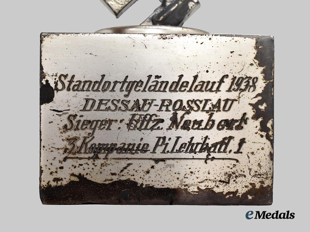 germany,_heer._a1938_cross_country_run_victor’s_trophy_to_unteroffizier_neubert,_pionier-_lehr-_battalion1___m_n_c4657