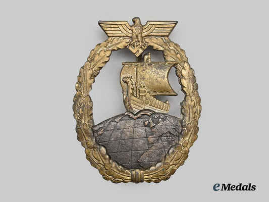 germany,_kriegsmarine._an_auxiliary_cruiser_war_badge,_by_schwerin___m_n_c4660