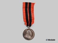 Württemberg, Kingdom. A Commemorative Medal for 25 Years of the Reign of King Karl in Silver