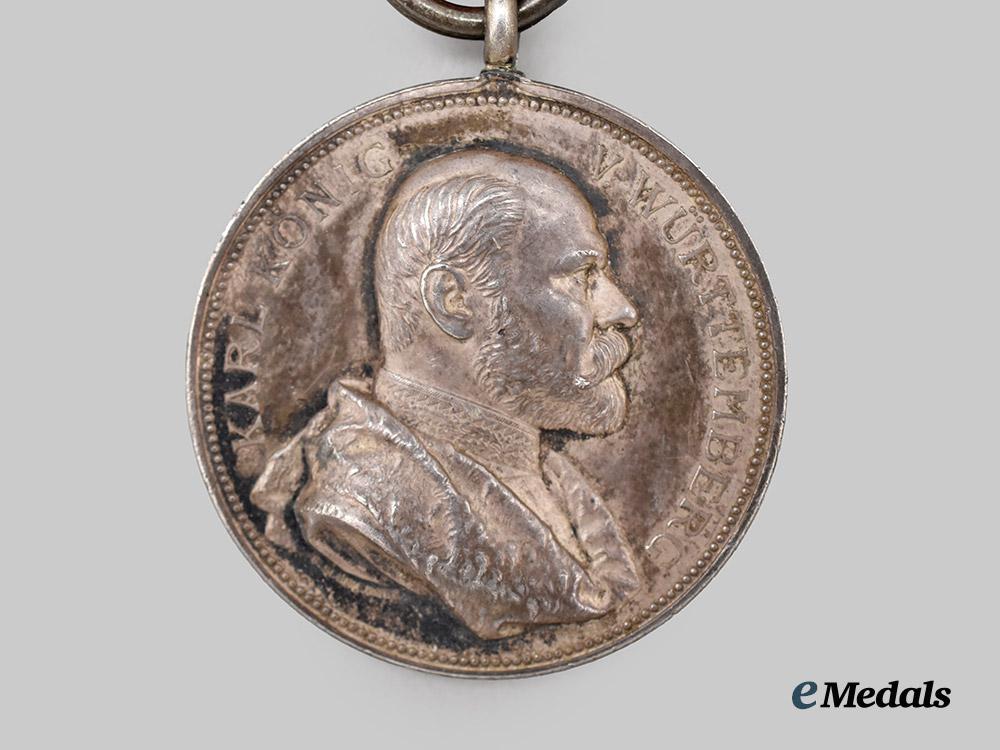 württemberg,_kingdom._a_commemorative_medal_for25_years_of_the_reign_of_king_karl_in_silver___m_n_c4671