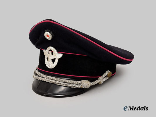 germany,_ordnungspolizei._a_feuerschutzpolizei_officer’s_visor_cap,_refurbished_example___m_n_c4671