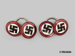 Germany, NSDAP. A Lot of Cuff Links