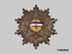 Yugoslavia, Republic. An Order of the Yugoslav Flag, I. Class Breast Star, c.1955