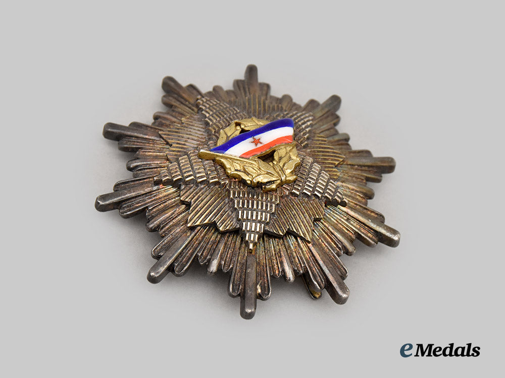 yugoslavia,_republic._an_order_of_the_yugoslav_flag,_i._class_breast_star,_c.1955___m_n_c4760-_recovered
